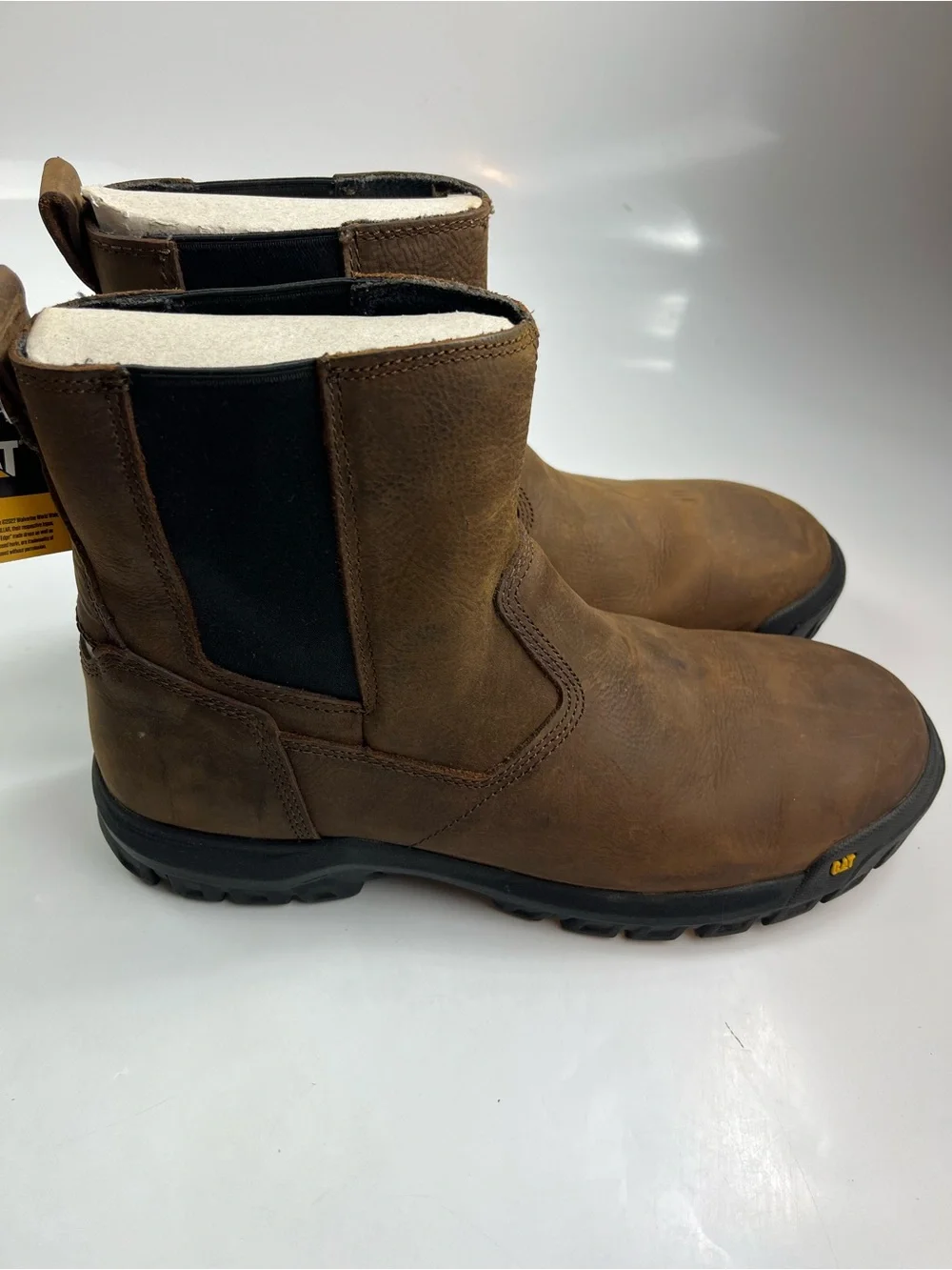 Caterpillar Men's Wheelbase Steel Toe Work Boot  Size 11.5